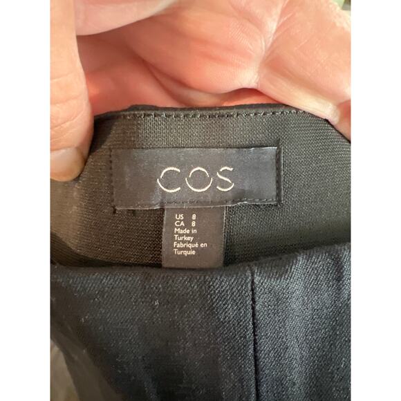 COS size 8 black slim pants - Picture 3 of 4